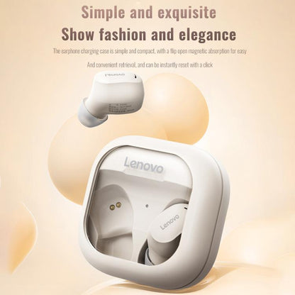 Original Lenovo EA200 In-Ear True Wireless Bluetooth Earphones(Rock White) - Bluetooth Earphone by Lenovo | Online Shopping UK | buy2fix