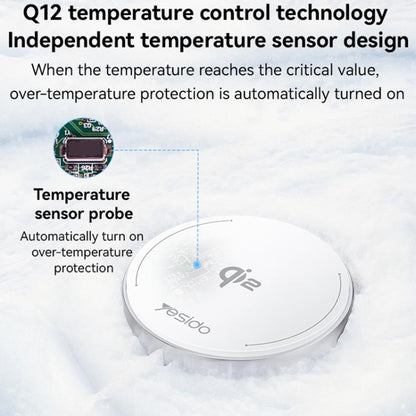 Yesido DS24 15W QI2.0 Desktop Magnetic Fast Charging Wireless Charger(White) - Wireless Charger by Yesido | Online Shopping UK | buy2fix