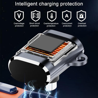 For Shokz Series Type-C Interface Magnetic Charging Adapter(Up and Down Bend) - Other Accessories by buy2fix | Online Shopping UK | buy2fix