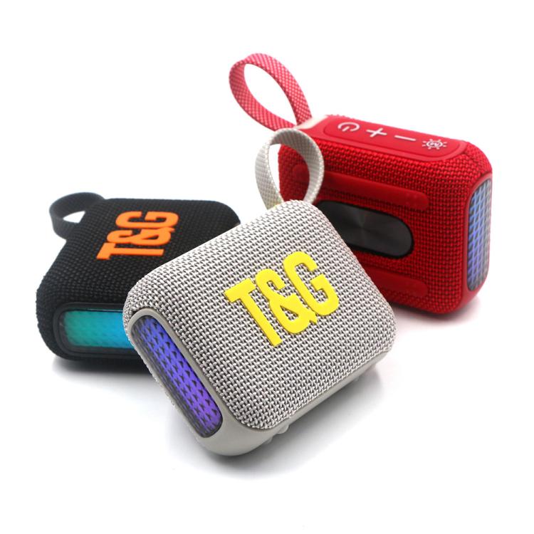 T&G TG445 Portable Stereo Subwoofer Bass RGB Light Wireless TWS BT Speaker(Navy Blue) - Desktop Speaker by T&G | Online Shopping UK | buy2fix