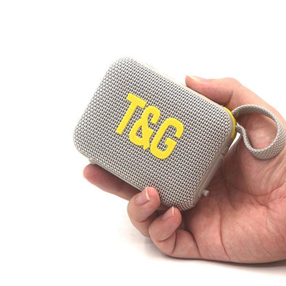 T&G TG445 Portable Stereo Subwoofer Bass RGB Light Wireless TWS BT Speaker(Red) - Desktop Speaker by T&G | Online Shopping UK | buy2fix