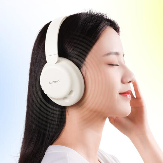 Original Lenovo TC3307 Folding Bluetooth Headphones(White) - Headset & Headphone by Lenovo | Online Shopping UK | buy2fix