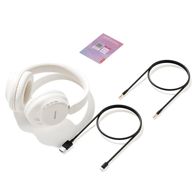 Original Lenovo TC3307 Folding Bluetooth Headphones(White) - Headset & Headphone by Lenovo | Online Shopping UK | buy2fix