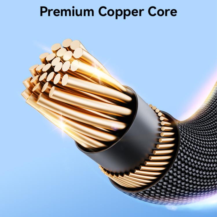 Yesido YAU45 8 Pin to 3.5mm Aluminum Alloy Audio Adapter(Gold) - Earphone Adapter by Yesido | Online Shopping UK | buy2fix