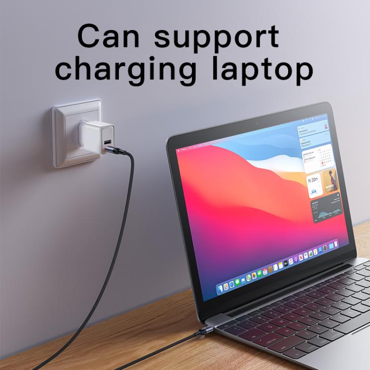Yesido CA181 PD60W 3A USB-C / Type-C to USB-C / Type-C Charging Data Cable, Length: 1.2m(Black) - USB-C & Type-C Cable by Yesido | Online Shopping UK | buy2fix