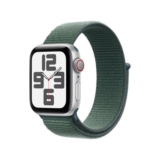 For Apple Watch 42mm / 41mm / 40mm / 38mm Loop Type Sport Watch Band(Lake Green)