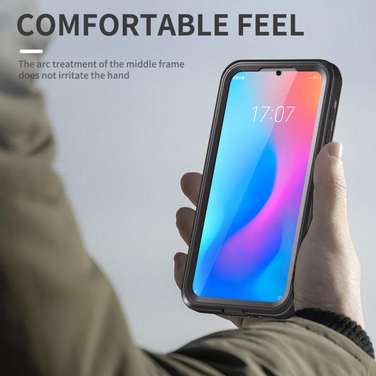 For Samsung Galaxy A55 5G RedPepper 360 Full Body Rugged IP68 Waterproof Phone Case(Black) - Galaxy Phone Cases by RedPepper | Online Shopping UK | buy2fix