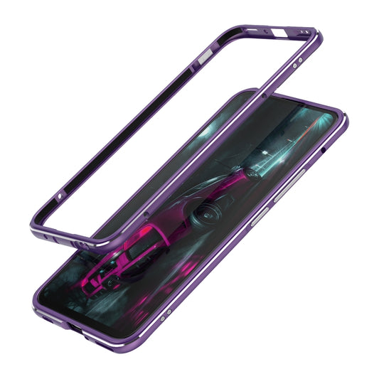 For Huawei Honor 30 Aluminum Alloy Shockproof Protective Bumper Frame(Purple) - Honor Cases by buy2fix | Online Shopping UK | buy2fix
