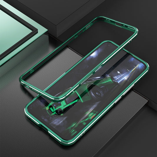 For Huawei Honor 30 Aluminum Alloy Shockproof Protective Bumper Frame(Green) - Honor Cases by buy2fix | Online Shopping UK | buy2fix