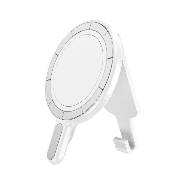Magnetic Clip Phone Holder Belt Clip Bracket(White) - Ring Holder by buy2fix | Online Shopping UK | buy2fix
