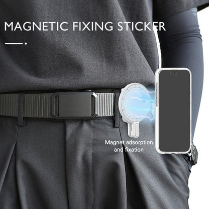 Magnetic Clip Phone Holder Belt Clip Bracket(White) - Ring Holder by buy2fix | Online Shopping UK | buy2fix