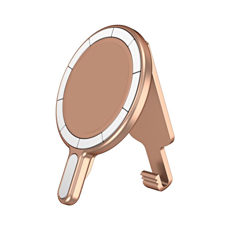 Magnetic Clip Phone Holder Belt Clip Bracket(Rose Gold Plating) - Ring Holder by buy2fix | Online Shopping UK | buy2fix