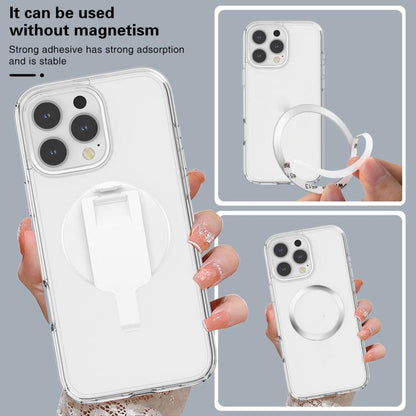 Magnetic Clip Phone Holder Belt Clip Bracket(Rose Gold Plating) - Ring Holder by buy2fix | Online Shopping UK | buy2fix