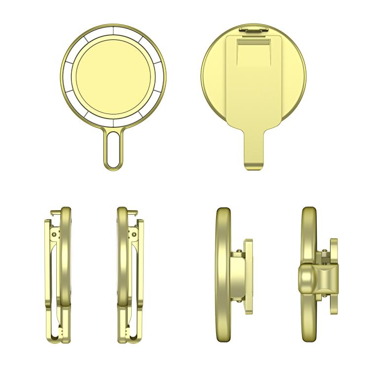 Magnetic Clip Phone Holder Belt Clip Bracket(Gold Plating) - Ring Holder by buy2fix | Online Shopping UK | buy2fix