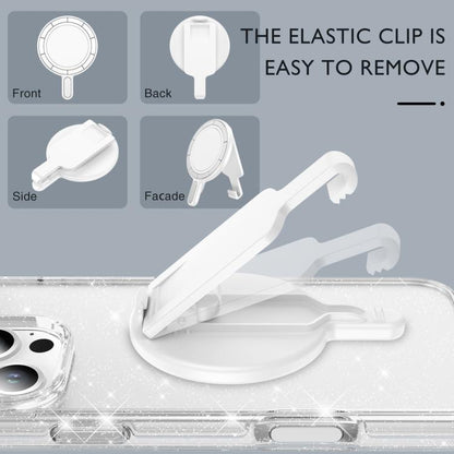 Magnetic Clip Phone Holder Belt Clip Bracket(Gold Plating) - Ring Holder by buy2fix | Online Shopping UK | buy2fix