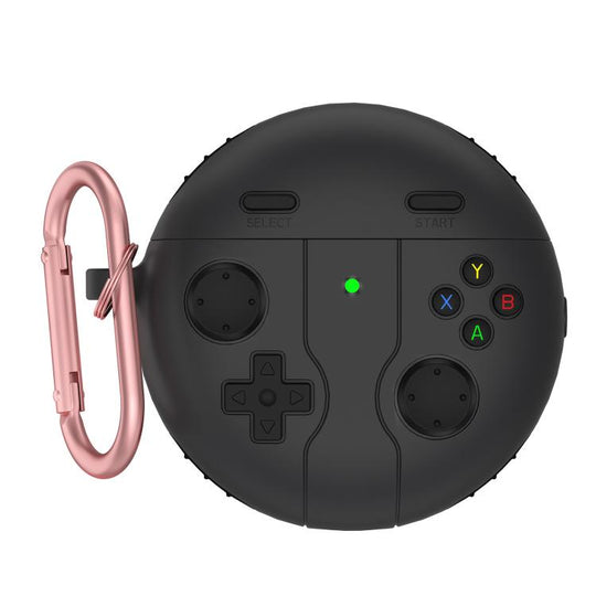 For Huawei Freebuds 4 / 4e Retro Game Console Style Silicone Earbuds Case(Dark Grey)