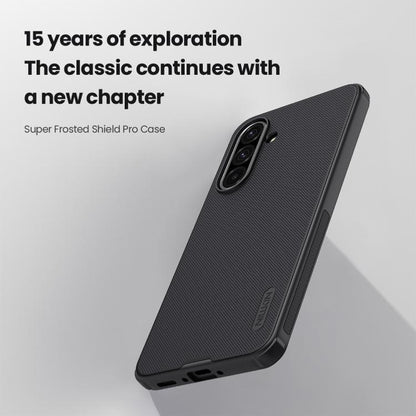 For Samsung Galaxy A36 5G NILLKIN Super Frosted Shield Pro PC + TPU Phone Case(Green) - Galaxy Phone Cases by NILLKIN | Online Shopping UK | buy2fix