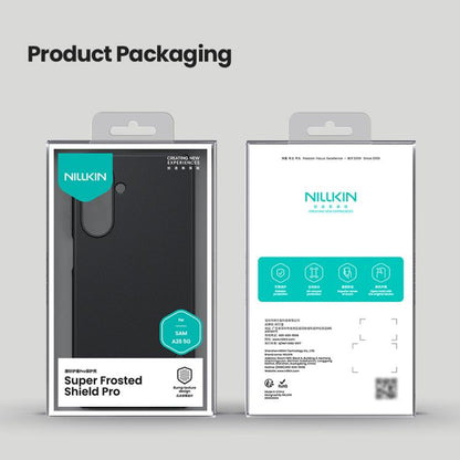 For Samsung Galaxy A26 5G NILLKIN Super Frosted Shield Pro PC + TPU Phone Case(Blue) - Galaxy Phone Cases by NILLKIN | Online Shopping UK | buy2fix