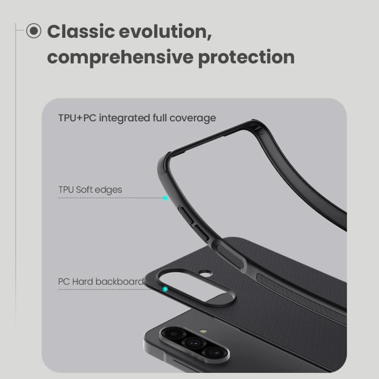 For Samsung Galaxy A26 5G NILLKIN Super Frosted Shield Pro PC + TPU Phone Case(Green) - Galaxy Phone Cases by NILLKIN | Online Shopping UK | buy2fix