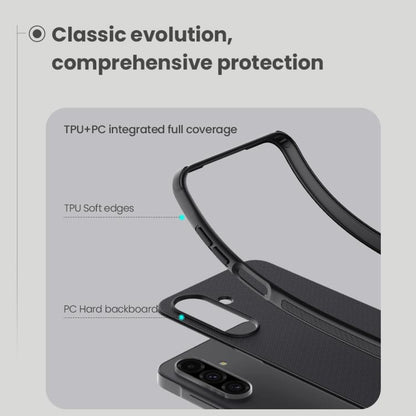 For Samsung Galaxy A26 5G NILLKIN Super Frosted Shield Pro PC + TPU Phone Case(Green) - Galaxy Phone Cases by NILLKIN | Online Shopping UK | buy2fix