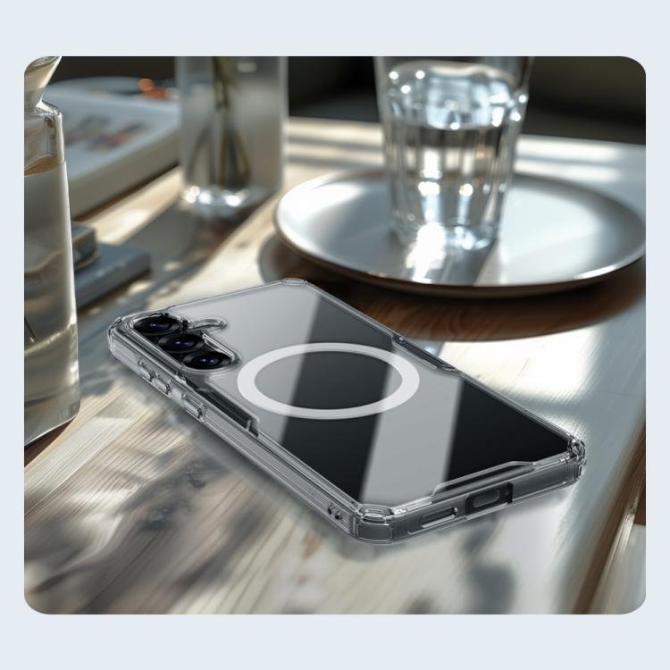 For Samsung Galaxy S25 5G NILLKIN Ultra Clear Magsafe PC + TPU Phone Case(Transparent) - Galaxy S25 5G Cases by NILLKIN | Online Shopping UK | buy2fix