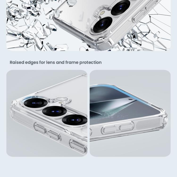 For Samsung Galaxy S25 5G NILLKIN Ultra Clear Magsafe PC + TPU Phone Case(Transparent) - Galaxy S25 5G Cases by NILLKIN | Online Shopping UK | buy2fix