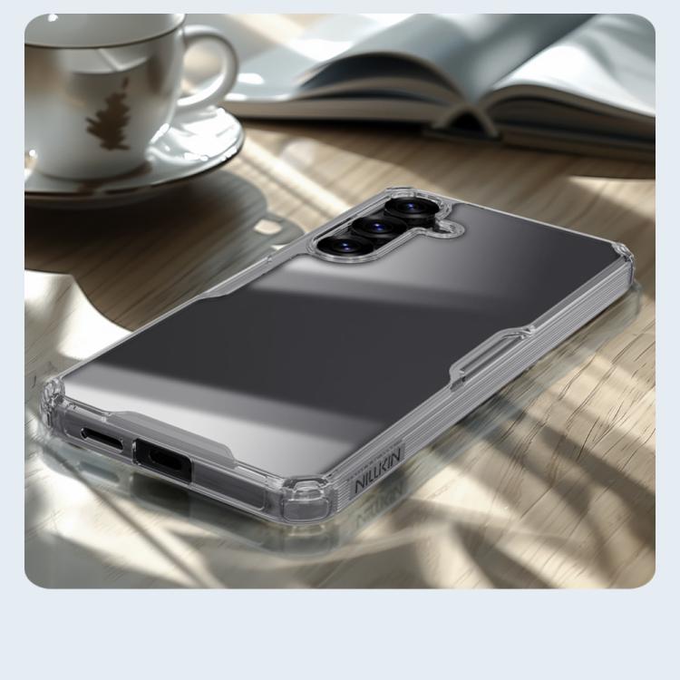 For Samsung Galaxy S25 5G NILLKIN PC + TPU Phone Case(Transparent) - Galaxy S25 5G Cases by NILLKIN | Online Shopping UK | buy2fix