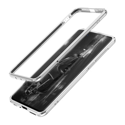 For Huawei P40 Aluminum Alloy Shockproof Protective Bumper Frame(Silver) - Huawei Cases by buy2fix | Online Shopping UK | buy2fix
