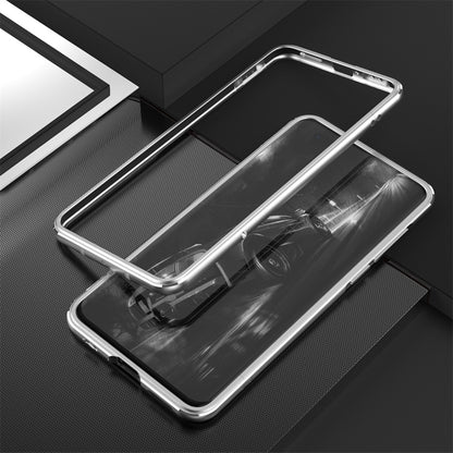 For Huawei P40 Aluminum Alloy Shockproof Protective Bumper Frame(Silver) - Huawei Cases by buy2fix | Online Shopping UK | buy2fix