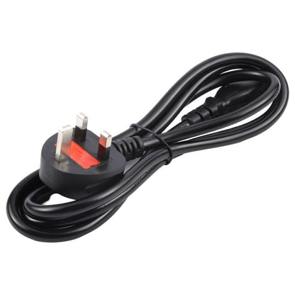Big UK Plug Computer PC Power Cord 3 Pin Cable 0.5 Square, Length:1.8m(Black) - Power Cord by buy2fix | Online Shopping UK | buy2fix