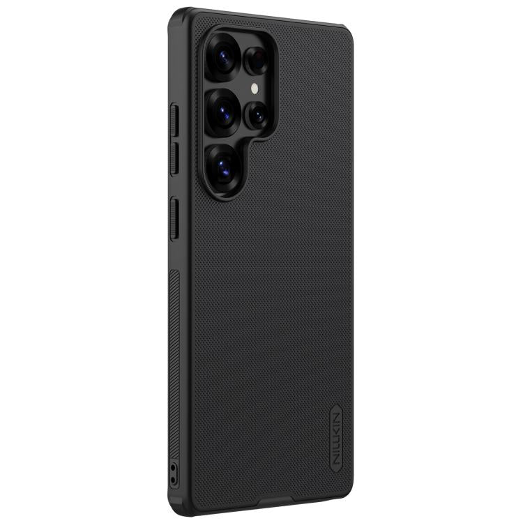 For Samsung Galaxy S25 Ultra 5G NILLKIN Frosted Shield Pro PC + TPU Phone Case(Black) - Galaxy S25 Ultra 5G Cases by NILLKIN | Online Shopping UK | buy2fix