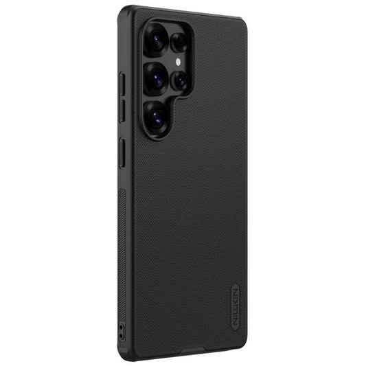For Samsung Galaxy S25 Ultra 5G NILLKIN Frosted Shield Pro PC + TPU Phone Case(Black) - Galaxy S25 Ultra 5G Cases by NILLKIN | Online Shopping UK | buy2fix