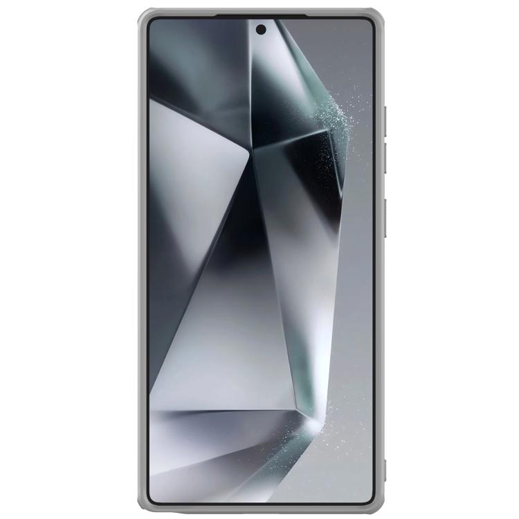 For Samsung Galaxy S25 Ultra 5G NILLKIN Frosted Shield Pro PC + TPU Phone Case(Grey) - Galaxy S25 Ultra 5G Cases by NILLKIN | Online Shopping UK | buy2fix