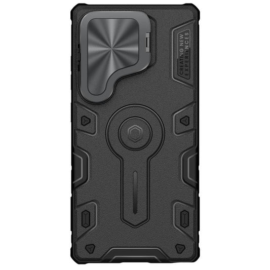 For Samsung Galaxy S25 Ultra 5G NILLKIN Black Rhino Prop PC Phone Case(Black) - Galaxy S25 Ultra 5G Cases by NILLKIN | Online Shopping UK | buy2fix