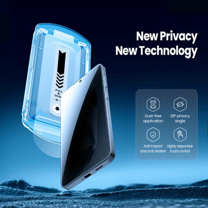 For Samsung Galaxy S25 5G NILLKIN Guardian Full Coverage Privacy Tempered Glass Film - Galaxy S25 5G Tempered Glass by NILLKIN | Online Shopping UK | buy2fix