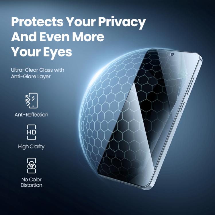 For Samsung Galaxy S25 5G NILLKIN Guardian Full Coverage Privacy Tempered Glass Film - Galaxy S25 5G Tempered Glass by NILLKIN | Online Shopping UK | buy2fix