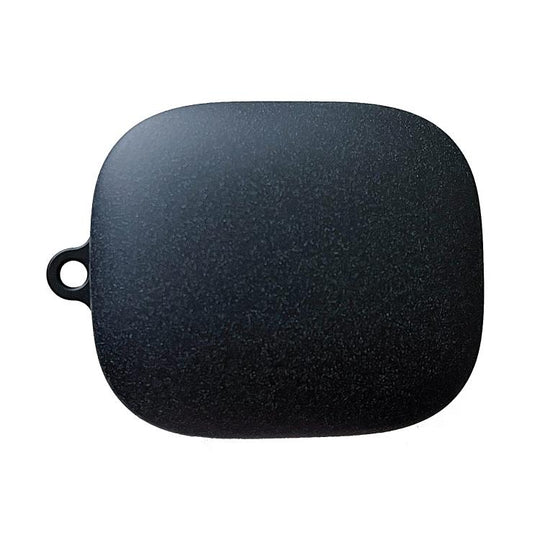 For Redmi Buds 6 Solid Color Hard PC Frosted Bluetooth Earphone Protective Case(Black)