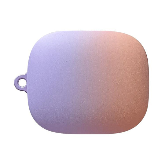 For Redmi Buds 6 Gradient Hard PC Frosted Bluetooth Earphone Protective Case(Purple Orange)