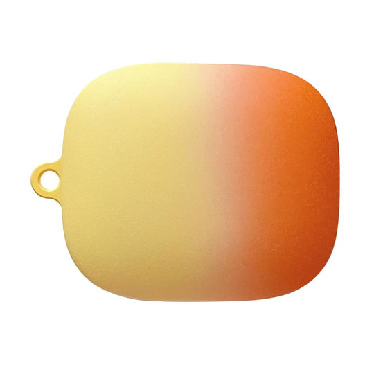 For Redmi Buds 6 Gradient Hard PC Frosted Bluetooth Earphone Protective Case(Yellow Orange)