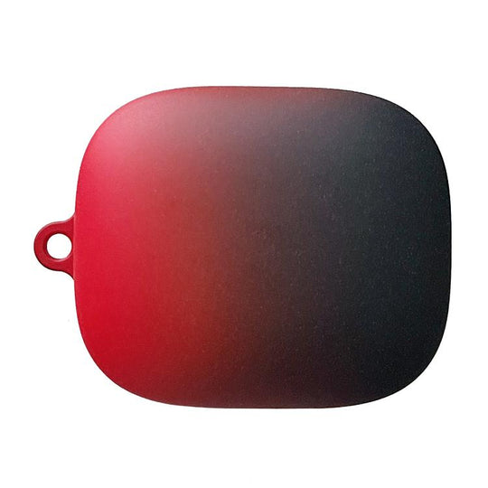 For Redmi Buds 6 Gradient Hard PC Frosted Bluetooth Earphone Protective Case(Red Black)