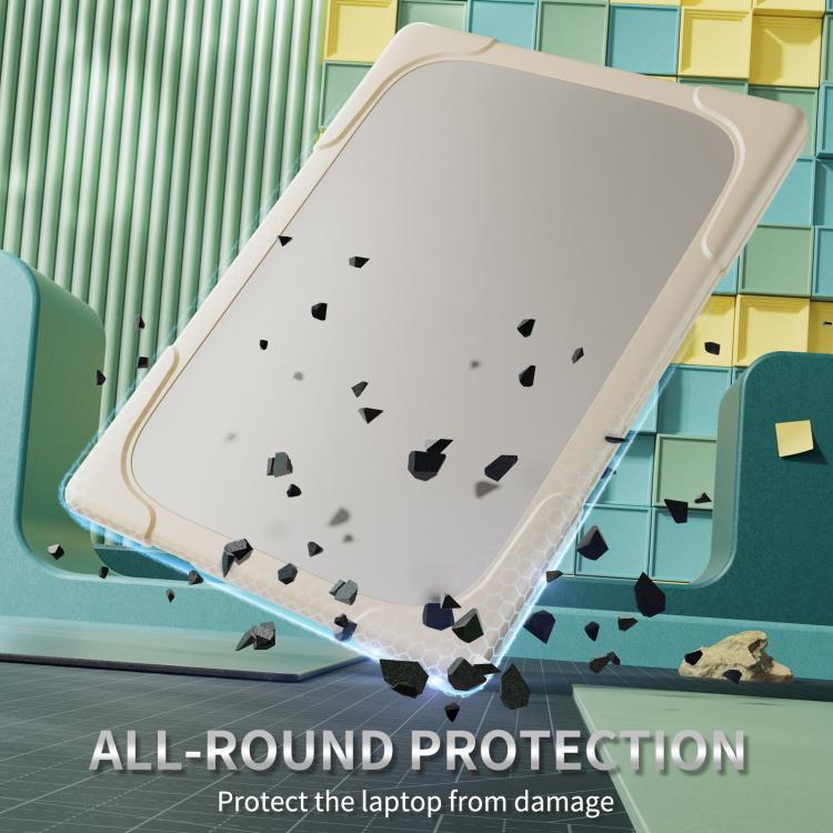 For Microsoft Surface Laptop 7 TPU + PC Two-color Anti-fall Laptop Protective Case(Khaki) - Other by buy2fix | Online Shopping UK | buy2fix