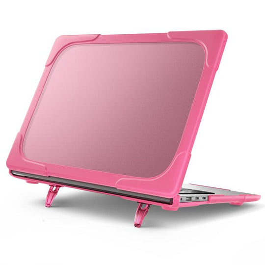 For Microsoft Surface Laptop 7 13.8 inch TPU + PC Two-color Anti-fall Laptop Protective Case(Rose Red)
