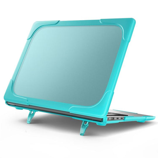 For Microsoft Surface Laptop 7 13.8 inch TPU + PC Two-color Anti-fall Laptop Protective Case(Light Blue)