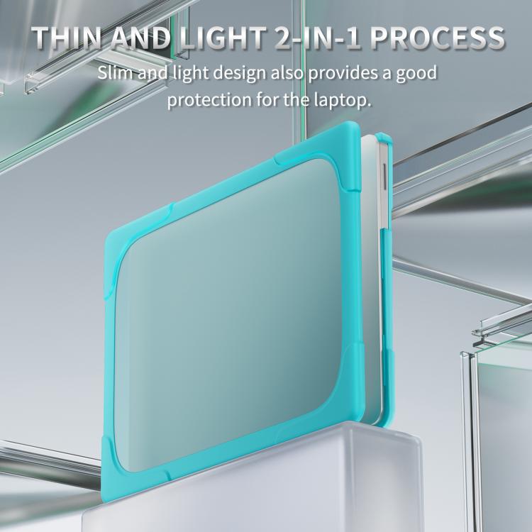 For Microsoft Surface Laptop 7 13.8 inch TPU + PC Two-color Anti-fall Laptop Protective Case(Light Blue) - Other by buy2fix | Online Shopping UK | buy2fix