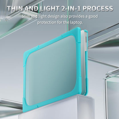 For Microsoft Surface Laptop 7 13.8 inch TPU + PC Two-color Anti-fall Laptop Protective Case(Light Blue) - Other by buy2fix | Online Shopping UK | buy2fix