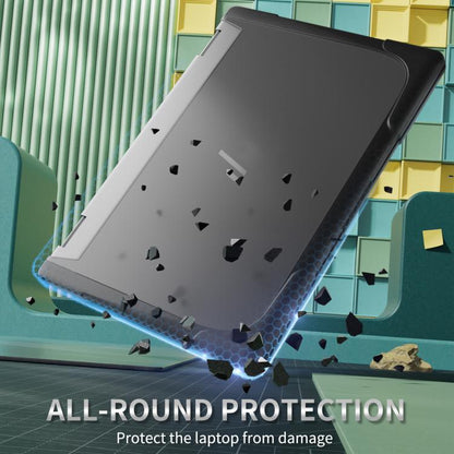 For HP ENVY X360-14 2024 TPU + PC Two-color Anti-fall Laptop Protective Case(Black) - Other by buy2fix | Online Shopping UK | buy2fix