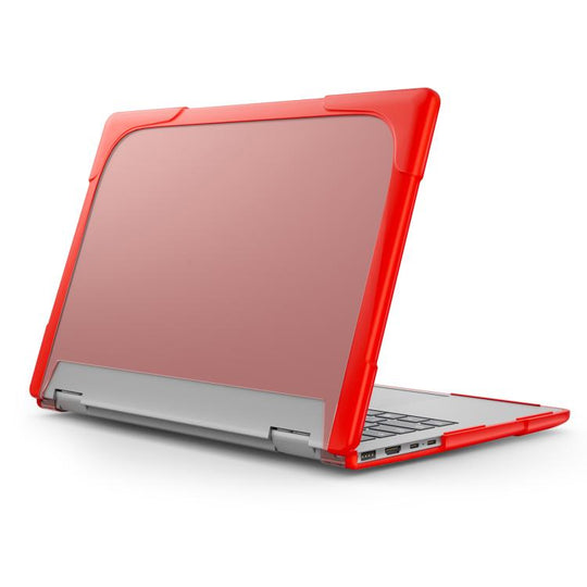 For HP ENVY X360-14 2024 TPU + PC Two-color Anti-fall Laptop Protective Case(Red)