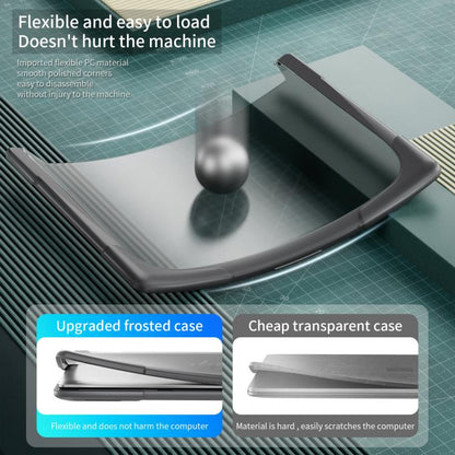 For HP ENVY X360-14 2024 TPU + PC Two-color Anti-fall Laptop Protective Case(Grey) - Other by buy2fix | Online Shopping UK | buy2fix