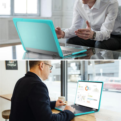 For HP ENVY X360-14 2024 TPU + PC Two-color Anti-fall Laptop Protective Case(Light Blue) - Other by buy2fix | Online Shopping UK | buy2fix