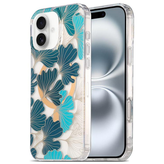 For iPhone 17 Dual-side Laminating IMD MagSafe Phone Case(Leaves) - iPhone 17 Cases by buy2fix | Online Shopping UK | buy2fix